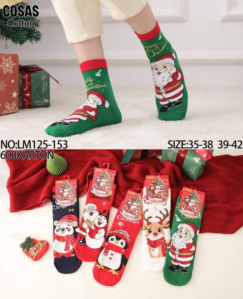 Skarpety damskie Roz 35-42, Mix kolor Paczka 40 szt